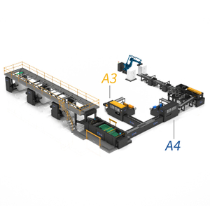 Ligne de production CHM-A4-4(4)+A4B+A4DB